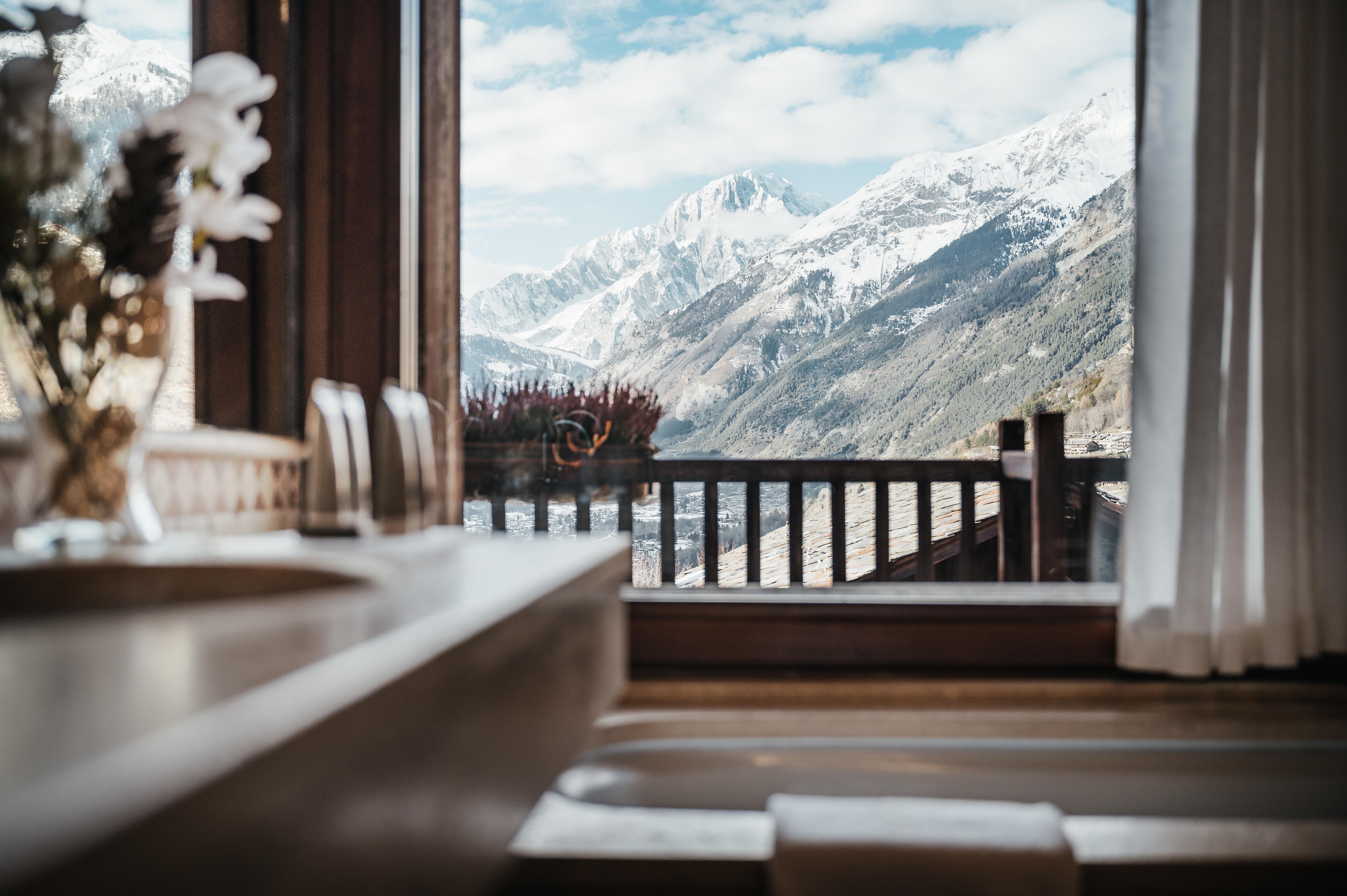 Relais Mont Blanc Hotel & Spa لا سالّي المظهر الخارجي الصورة